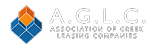 Logo of the Association of Greek Leasing Companies (A.G.L.C.).