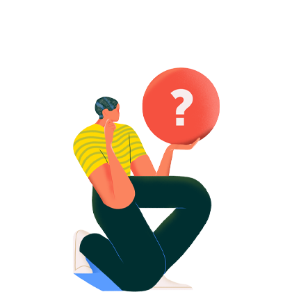 Contact form illustration